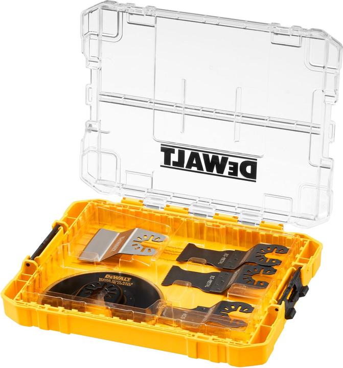 Actual product image DeWalt 5-piece multi-tool accessory set