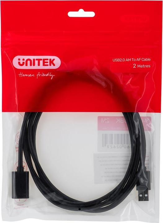 Produktbild Unitek Y-C450GBK USB extension co (2 m, USB 2.0)