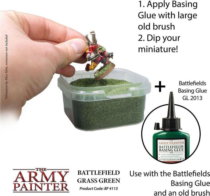 Actual product image Army Painter ARM04113 - Battlefield Grass Green/Green Grass (GB)