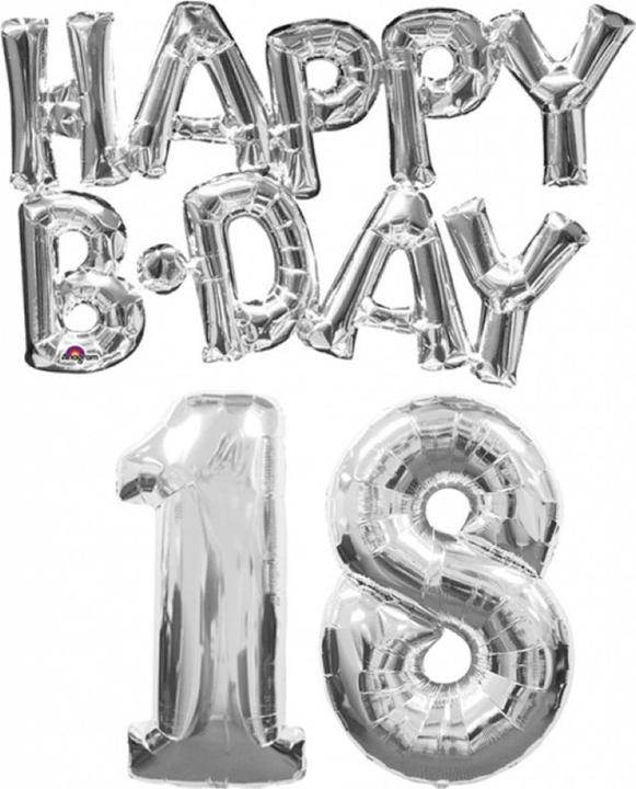 Produktbild Amscan Happy Bday (5x)