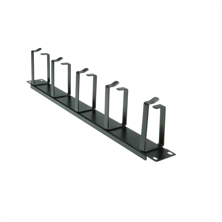Produktbild Value 19/"-Frontplatte, horizontale oder vertikale Kabelführung, RAL 9005 schwarz