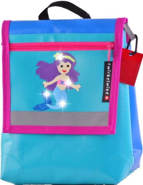 Immagine prodotto Cwirbelwind Zaino asilo Sirena glitterato
