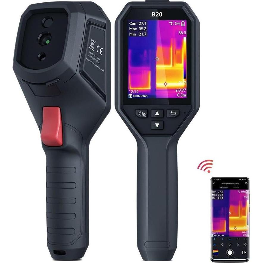 Hikmicro, Wärmebildkamera, HM-TP52-3AQF/W-B21L Wärmebildkamera -20 bis 550°C 25Hz WiFi