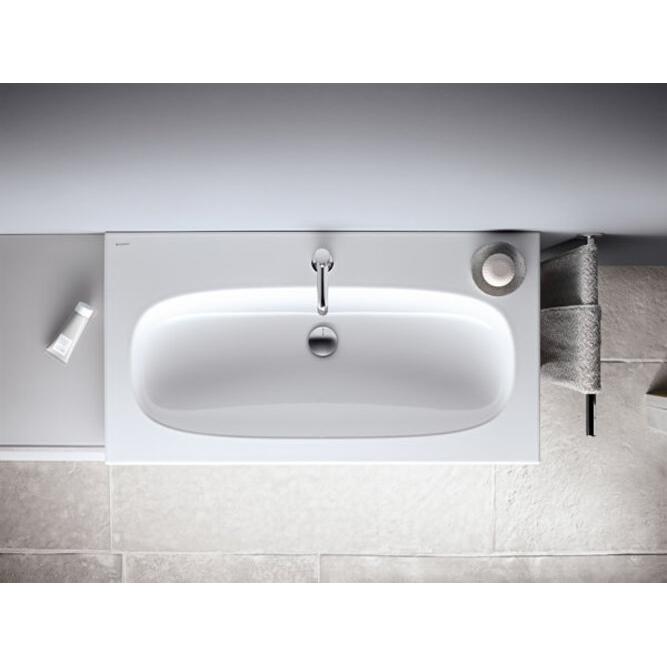 Thumbnail - Geberit, Waschbecken, Keramag Acanto Möbel-Waschtisch Slim 500642, mit Hahnloch, mit Überlauf, 900x480mm (195 mm, 930 mm...