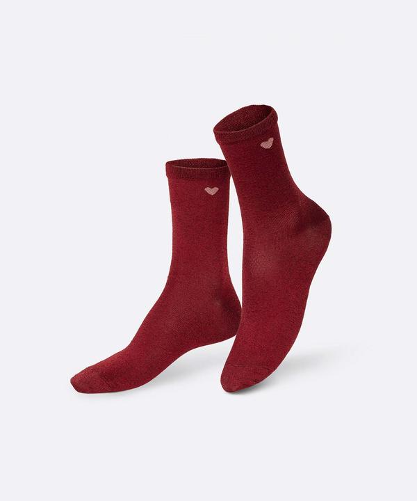 Actual product image Eat My Socks Socks, Love Me, Red (One size)