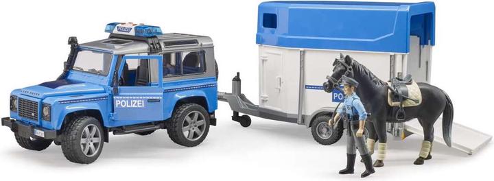Productafbeelding Bruder Land Rover Defender Politieauto