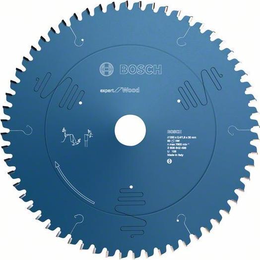 Immagine prodotto Bosch Professional Zubehör Lama circolare Expert per legno, 260 x 30 x 2,4 mm, 60