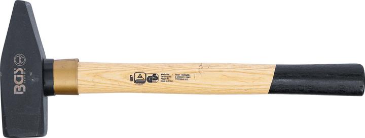 Produktbild BGS Schlosserhammer Holz-Stiel DIN 1041 1500 g (1650 g)