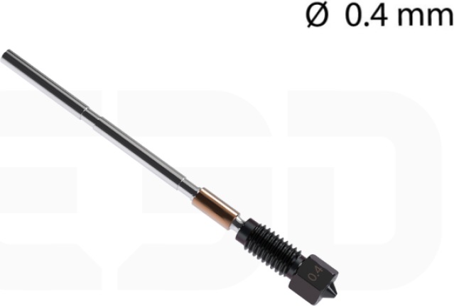 Prusa E3D Nozzle High Flow ObXidian - 0.4 mm (Düse)