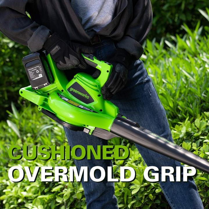 Productafbeelding Greenworks GD24X2BVK4X (Oplaadbare batterij, Vacuüm en ventilator)