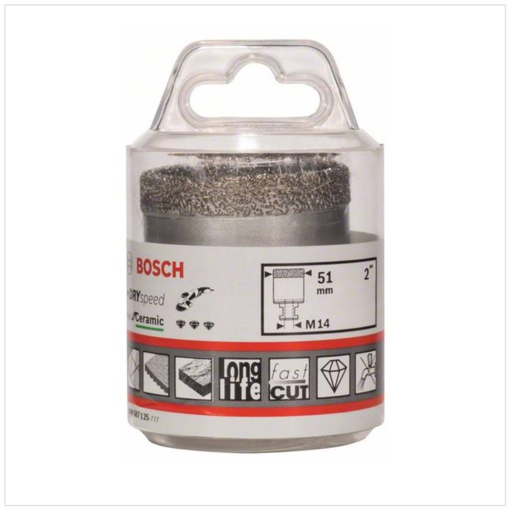 Produktbild Bosch Professional Zubehör PRO Core Cutter dry, 51 x 35 x 22,23 mm (51 Millimeter)