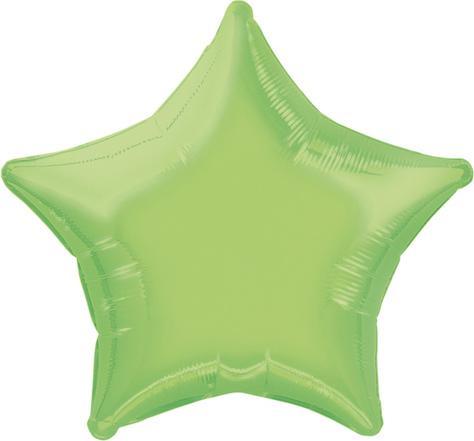 Image du produit Unique Ballon étoile vert clair (1x)