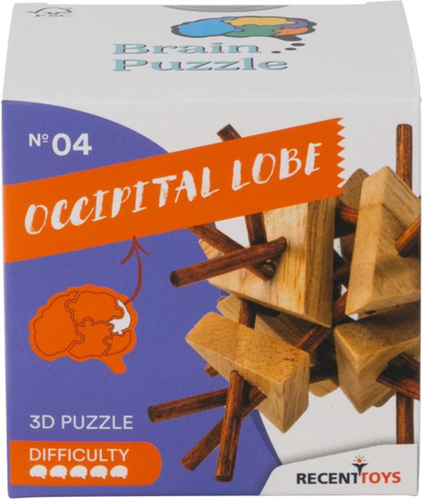 Image du produit Recent Toys Brain Puzzle Nr.4 Occipital Lobe (Allemand)