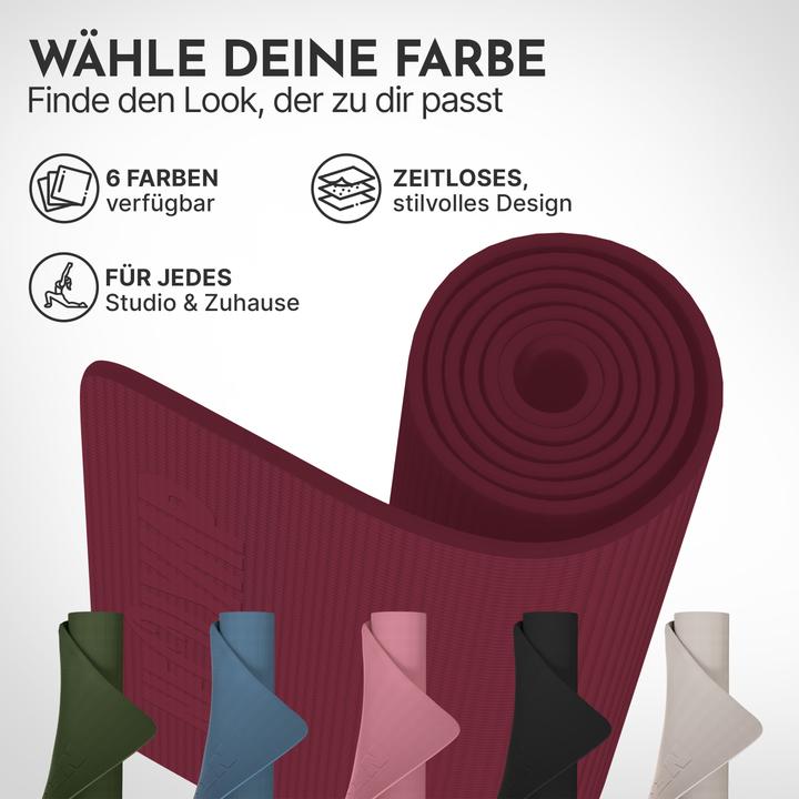 Produktbild Neolymp Yogamatte Taupe (5 mm)