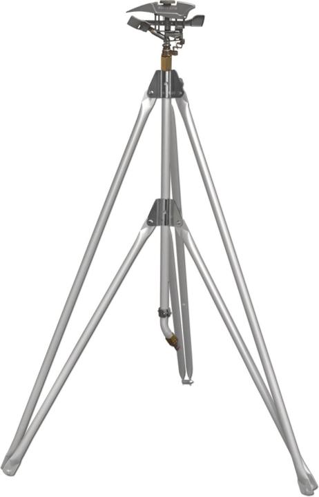 Bradas Kreisregner mit Stativ WHITE LINE (Impulse, circular and sector sprinklers)