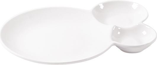 Domoletti SERVING PLATE 3 SECTIONS 23X16CM
