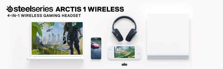 Image du produit SteelSeries Arctis 1 Wireless (Sans fil)