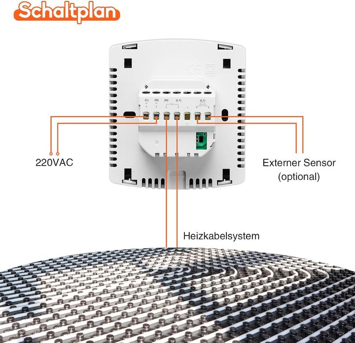Produktbild Briidea Digitaler Raumthermostat