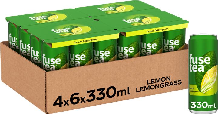 Actual product image Fusetea Lemongrass (24 x 33 cl)