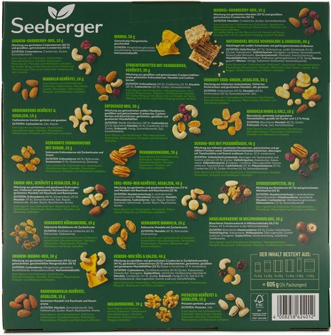 Produktbild Seeberger Adventskalender