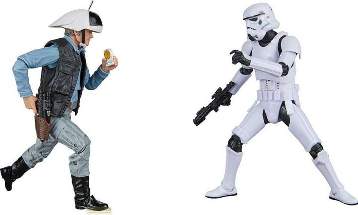 Produktbild Hasbro Star Wars Episode IV Black Series Actionfiguren 2er-Pack Rebel Trooper & Stormtrooper 15 cm