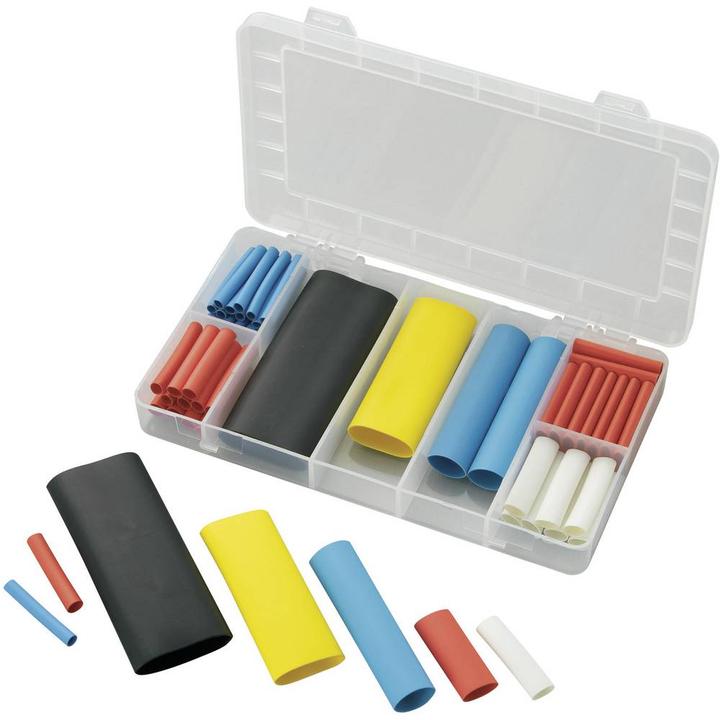 Actual product image Tru Components Heat shrink tubing set (52x)