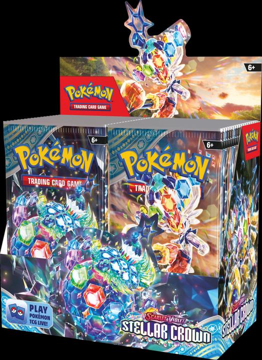 Immagine prodotto Pokémon Stellar Crown (Inglese, Display del booster)