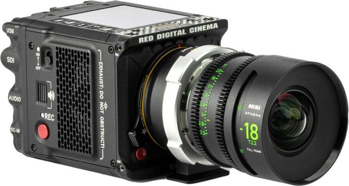 Actual product image Nisi ATHENA PRIME Full Frame Cinema Lens Kit – 18mm T2.2, 40mm T1.9, 135mm T2.2 + Hard Case (PL Mount) (L-Mount, full size)