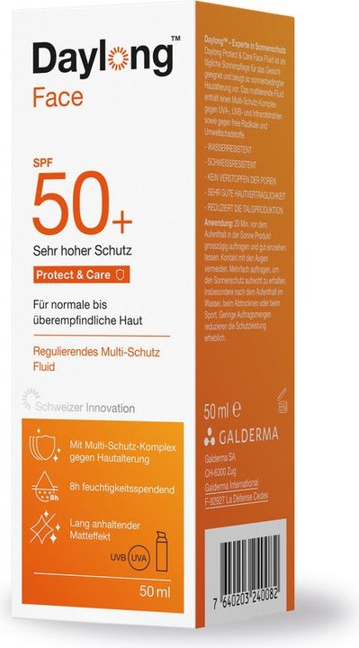 Produktbild Daylong Protect & Care (Sonnencreme Gesicht, SPF 50+, 50 ml, 93 g)