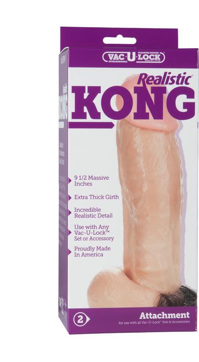 Image du produit Doc Johnson Vac-U-Lock - KONG réaliste
