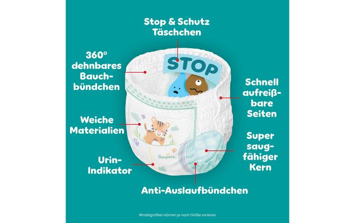 Actual product image Pampers Baby-Dry Pants (Size 7, Monthly box, 126 pcs.)