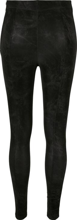 Actual product image Urban Classics Ladies Washed Synthetic Leather Pants (4XL)