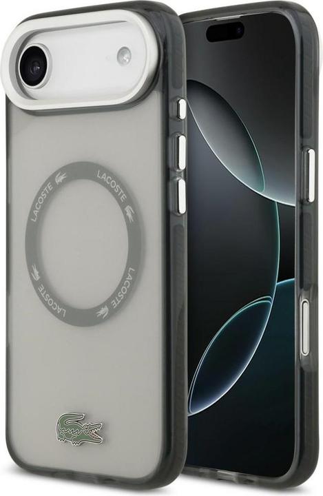 Image du produit Lacoste Etui Shockproof Transparent Frosted MagSafe do iPhone Air szary (Apple iPhone Air)