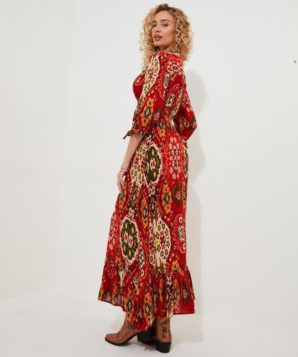 Immagine prodotto Joe Browns Bold Print Wrap Maxi Dress (36)