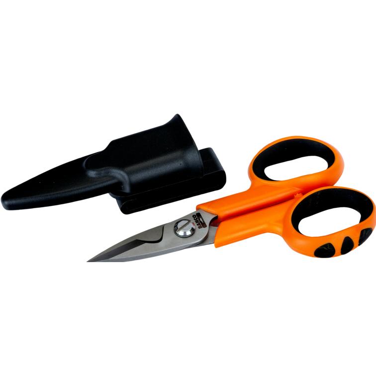 Irimo, Bolzenschneider + Seitenschneider, Hoch belastbare Elektrikerschere mit Aussparung, 43 mm (140 mm)