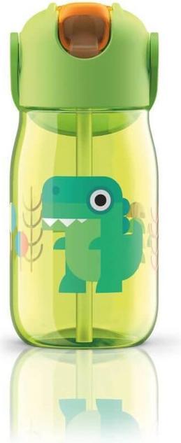 Produktbild ZOKU Kindertrinkflasche Flip Straw Pink