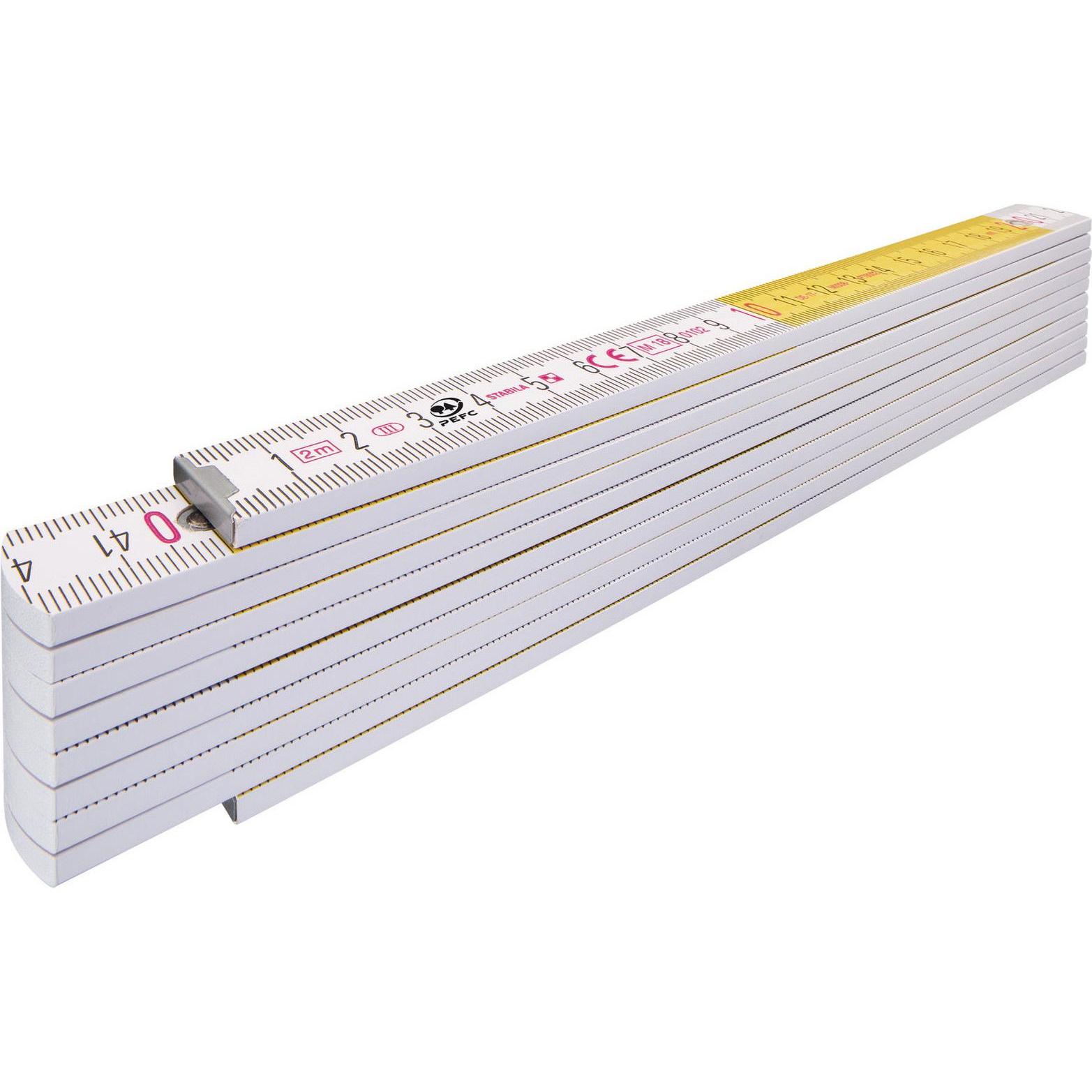 Stabila, Längenmesswerkzeug, Holz-Gliedermassstab Serie 400 (mm, cm)