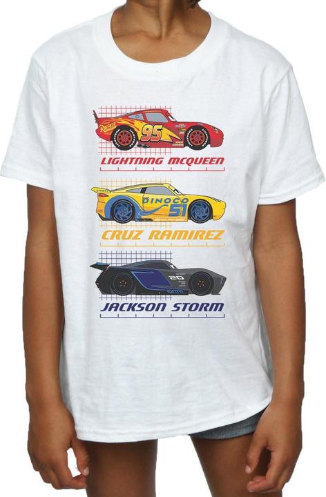 Immagine prodotto Cars Racer Profile Maglietta Ragazze (128)