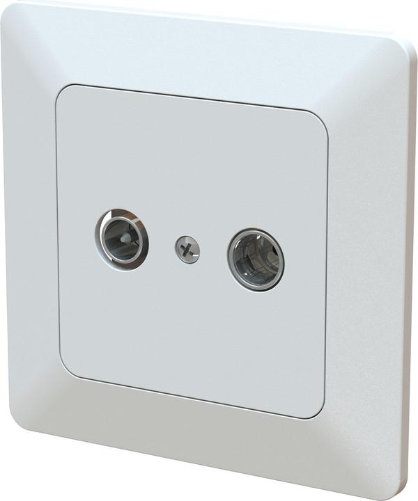 Produktbild Max Hauri priamos Radio/TV Durchgangsdose/Enddose 15dB UP