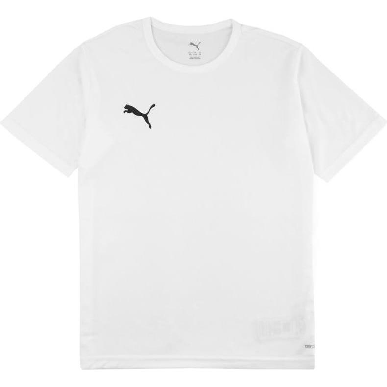 Puma, Bambini, Maglietta sportiva, Teamrise Matchday Kinder-T-Shirt Weiss (116), Bianco, 116