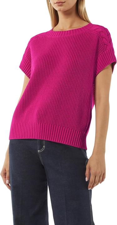 Image du produit Comma Strickpullunder Weiter Strickpullunder mit Zopfmuster-Detail (L)