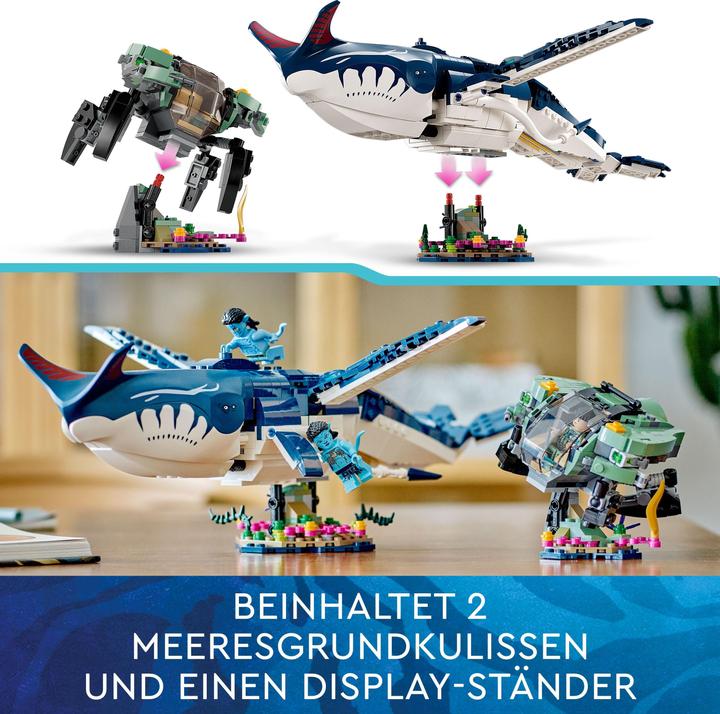 Produktbild LEGO Payakan der Tulkun und Krabbenanzug (75579, LEGO Avatar)