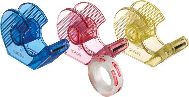 Herlitz 8735003 Distributore di film adesivo in plastica multicolore