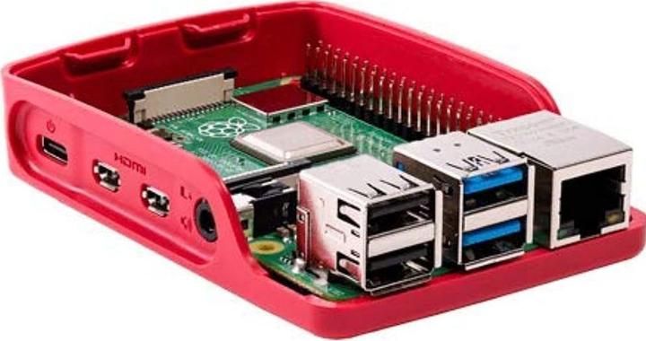 Actual product image Raspberry Pi Official Case for 4