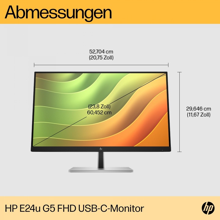 Produktbild HP E24u G5 (1920 x 1080 Pixel, 23.80")