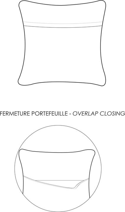 Image du produit VIVARAISE coussin coton stonewashed maia (30 x 50 cm)