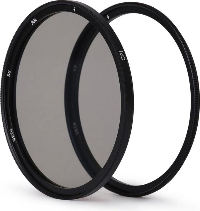 Produktbild Urth 58mm Magnetic Duet Kit (Plus+) (UV+CPL) (58 mm, Polarisationsfilter)