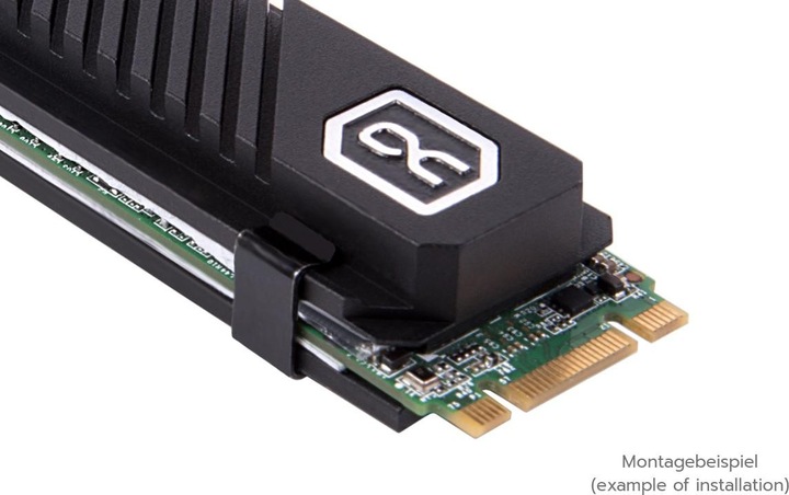 Produktbild Alphacool HDX Pro Air-M.2 NVMe 2280 SSD| 1019563