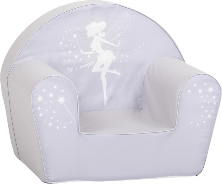 Actual product image Knorrtoys Children's armchair - "Fairy grey" (Child armchair)
