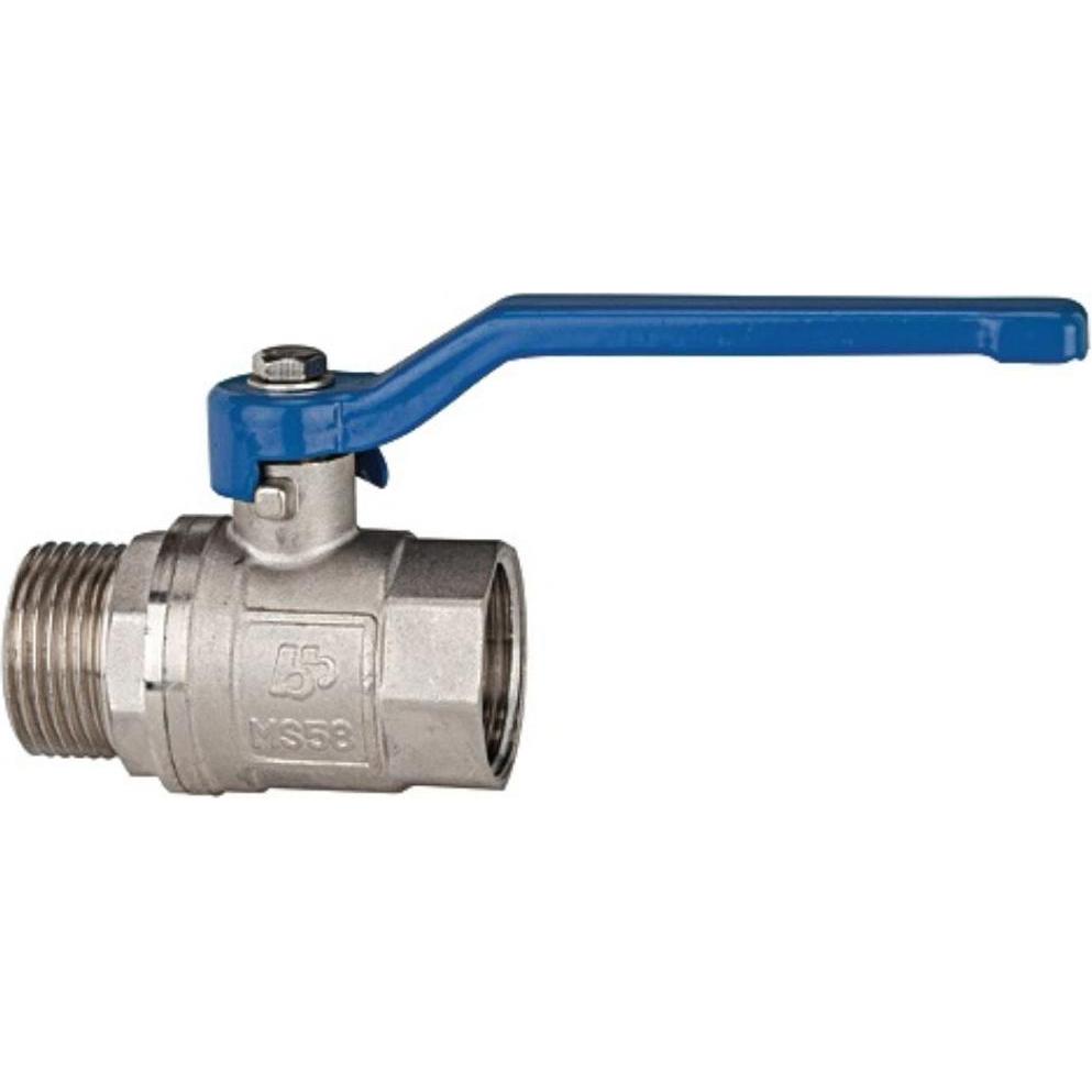 Riegler, Schlauchanschluss + Schlauchverbinder, Messingkugelhahn VALVE LINE 13,16 mm G 1/4 ″ innen/aussen DN 8,0 mm (8 m...